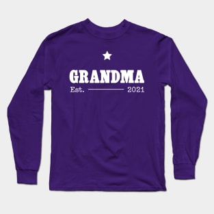 Grandma Est. 2021 Long Sleeve T-Shirt